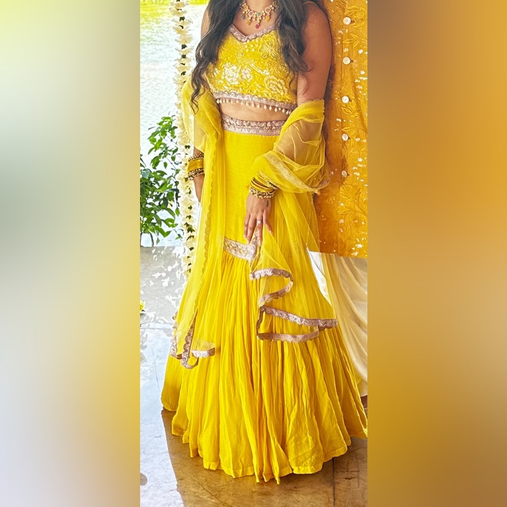 Yellow Lehenga